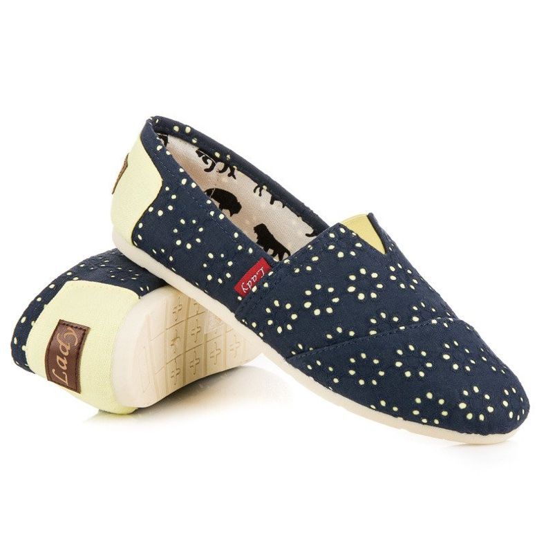 L. Day Klizne espadrile plava 2