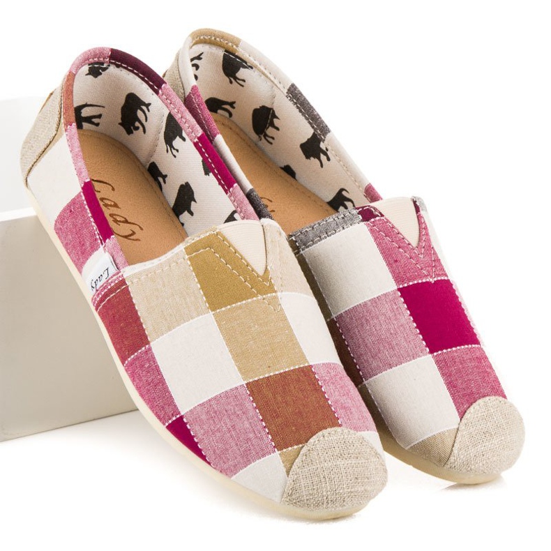 L. Day Udobne kockaste espadrile višebojan 1