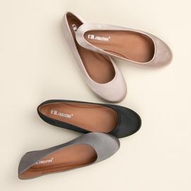 Ch. Creation Satenske bež balerinke 1