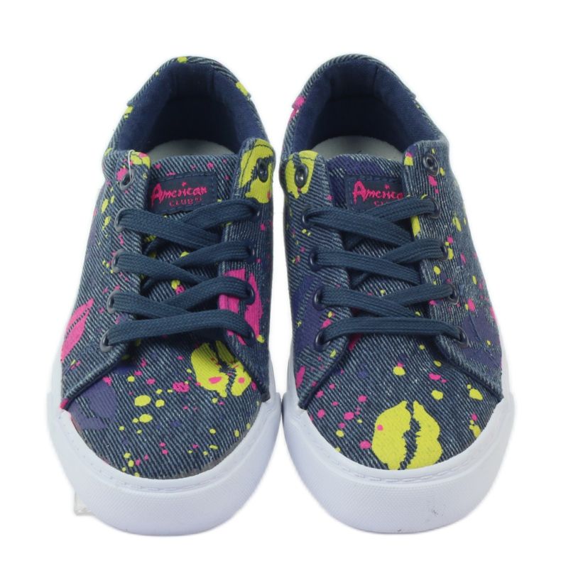 American Club Traper tenisice tenisice u američkim ustima mornarsko plava 4