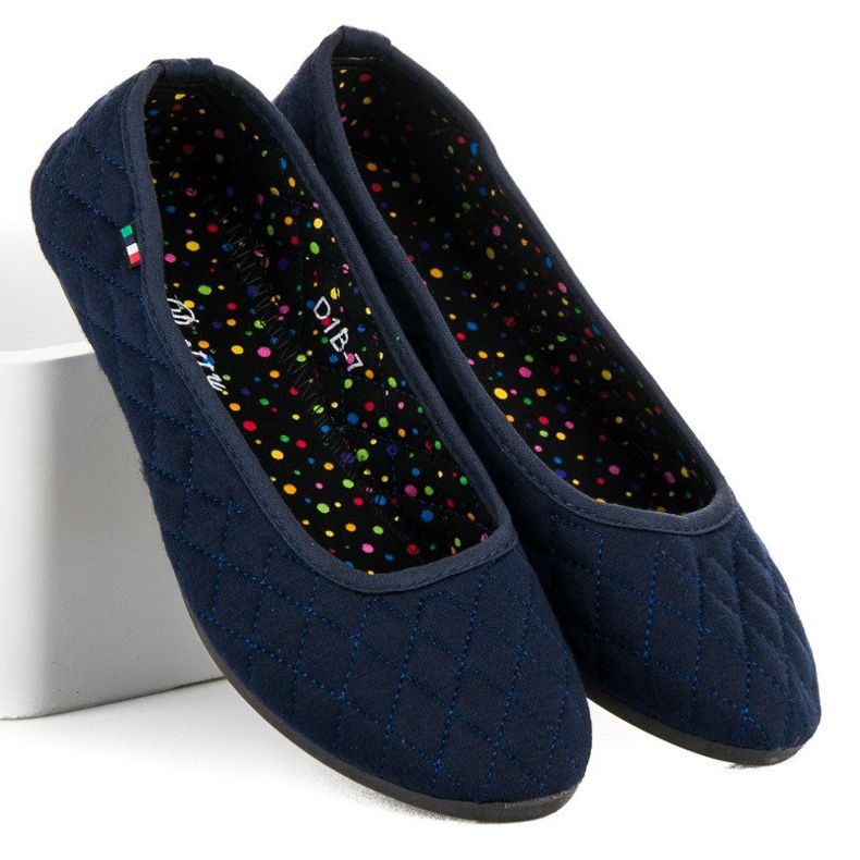 Balerinke od tkanine plava 2