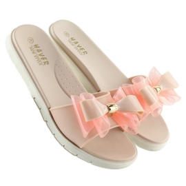 Papuče meliski bež KM118 D.BEŽ 2