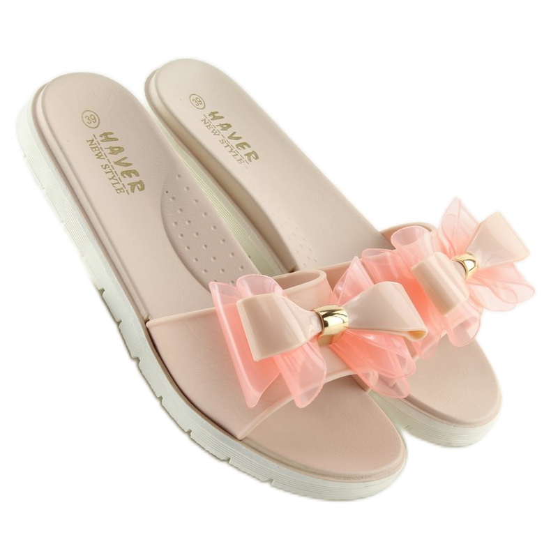 Papuče meliski bež KM118 D.BEŽ 2