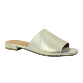 Elegantne Badura 5155 zlatne papuče zlatna 1