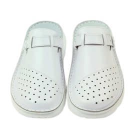 Ortopedske medicinske sandale bijele boje bijela 4