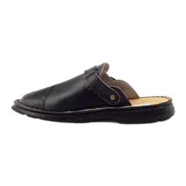 Ortopedske medicinske crne sandale crno 2