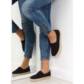 Crne slip-on espadrile k1833801 negro crna 2