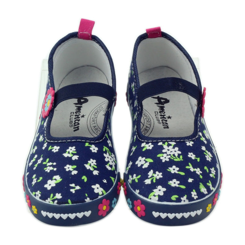 American Club Američke kožne tenisice s uloškom tamnoplava 4