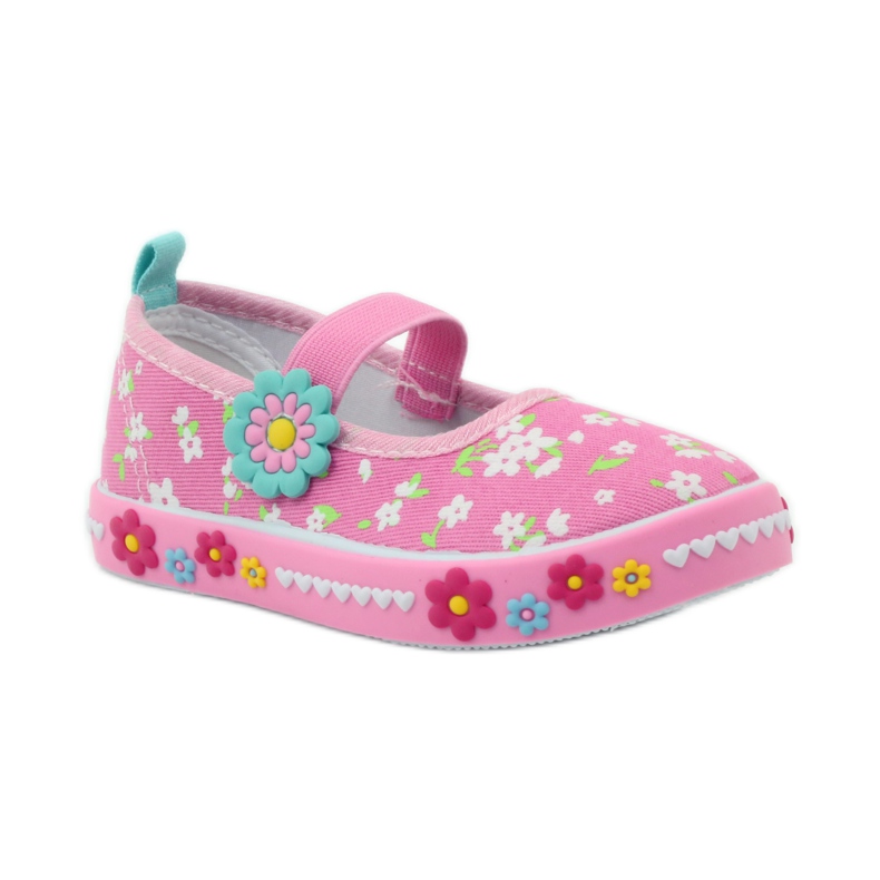 American Club Američke kožne tenisice s uloškom zelena žuta boja ružičasta 2