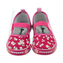 American Club Američke kožne tenisice s uloškom zelena žuta boja ružičasta 5