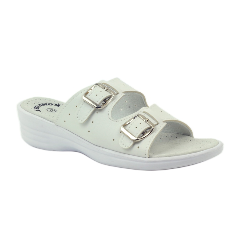 American Club Udobne medicinske papuče American 3/2018 bijela 2