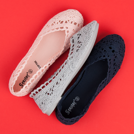 Seastar Balerinke od sive čipke siva 2