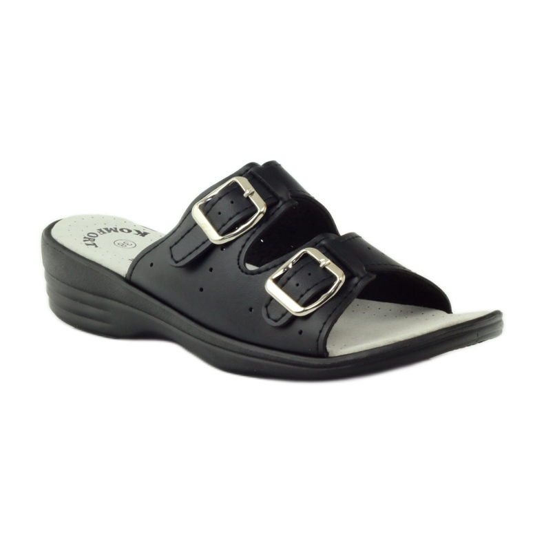 American Club Udobne medicinske papuče American 2/2018 crna 1