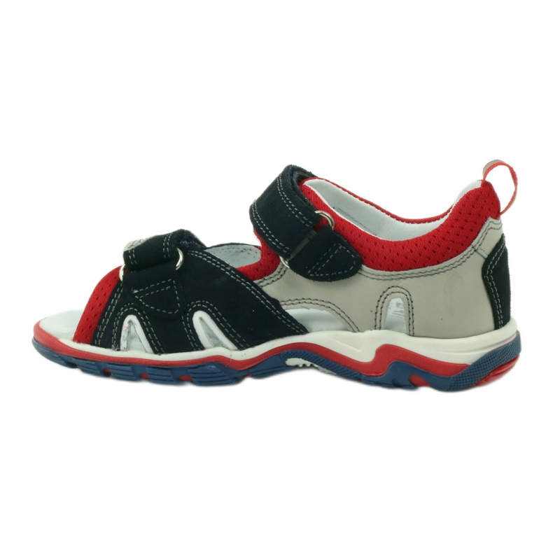 Sandale na čičak Bartek 16187 siva 2