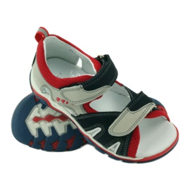 Sandale na čičak Bartek 16187 siva 3