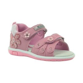 American Club Sandale s američkim kožnim umetkom 87285 ružičasta 1