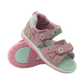 American Club Sandale s američkim kožnim umetkom 87285 ružičasta 3