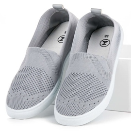 Mckeylor tekstilne slip-on tenisice siva 2