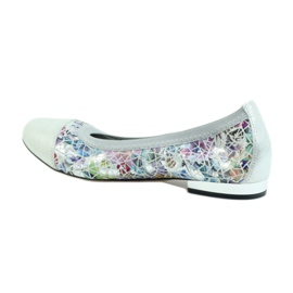 Ženske balerinke elastična Gamis 1402 siva raznobojna 2