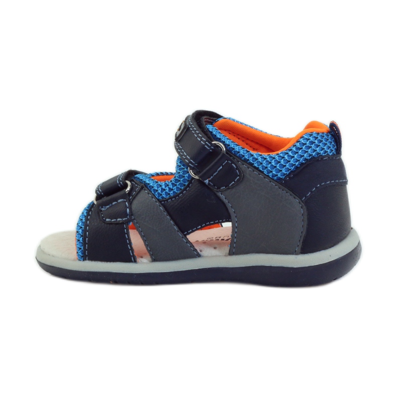 American Club Sandale s američkim kožnim umetkom 87297 tamnoplava 2