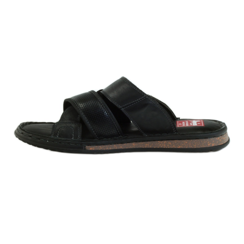 American Club Muške papuče svijetli EVA američki donji dio crna 2