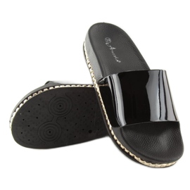 Crne ženske crne papuče N-29 crne crna 2