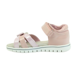 American Club Sandale s američkim kožnim umetkom 17028 ružičasta 2