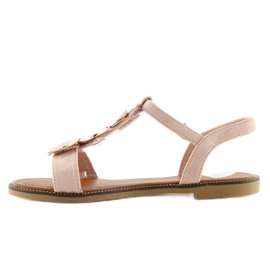 Ženske roze antilop sandale WL-001 ružičasta 1