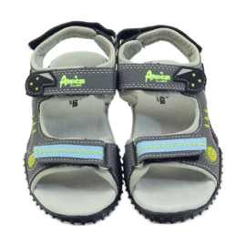 American Club Američki kožni umetak iz 1718 siva plava crna 4