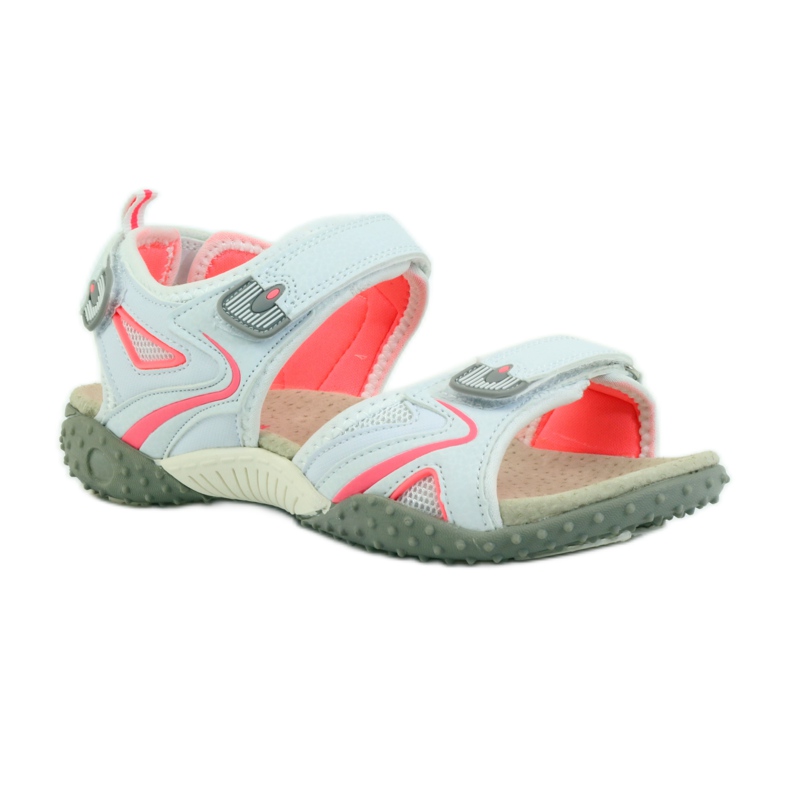 American Club Sandale s američkim kožnim umetkom iz 1707 narančasta bijela 1