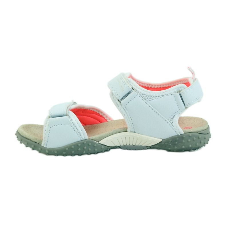 American Club Sandale s američkim kožnim umetkom iz 1707 naranča bijela 2