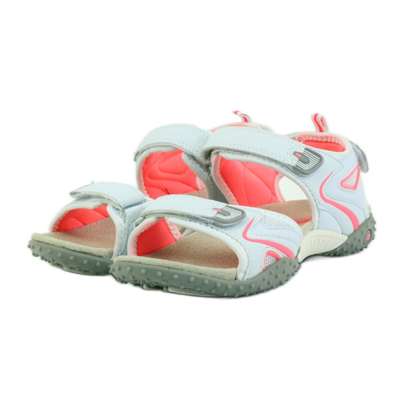 American Club Sandale s američkim kožnim umetkom iz 1707 naranča bijela 3