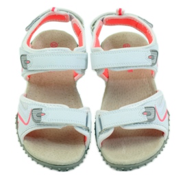 American Club Sandale s američkim kožnim umetkom iz 1707 narančasta bijela 4