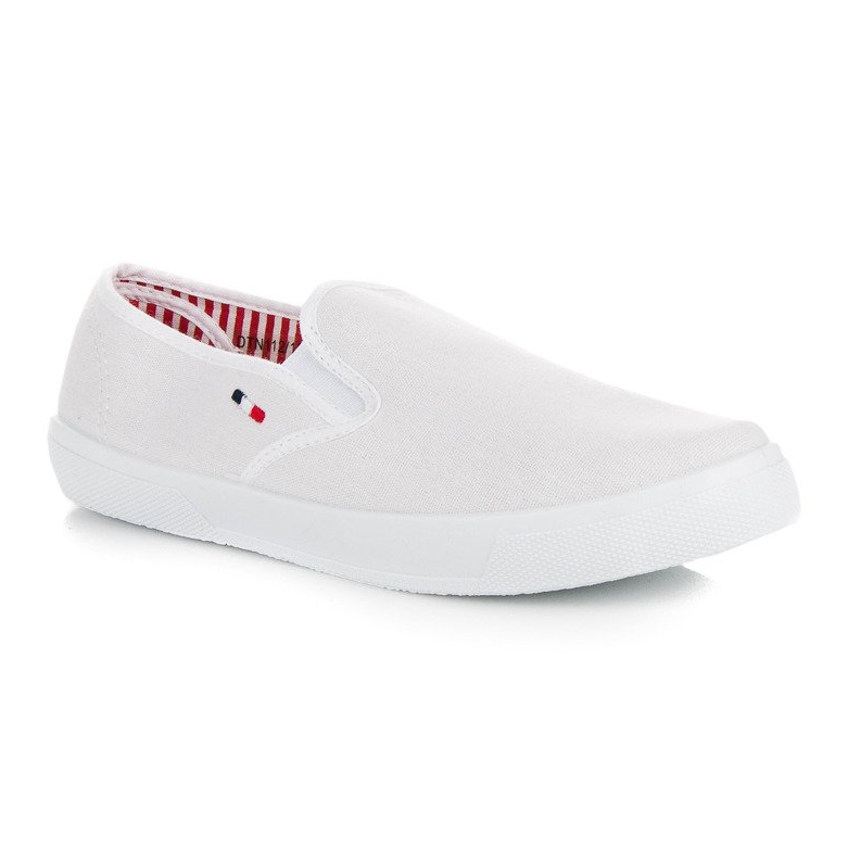 McKey Bijele slip-on tenisice bijela 1