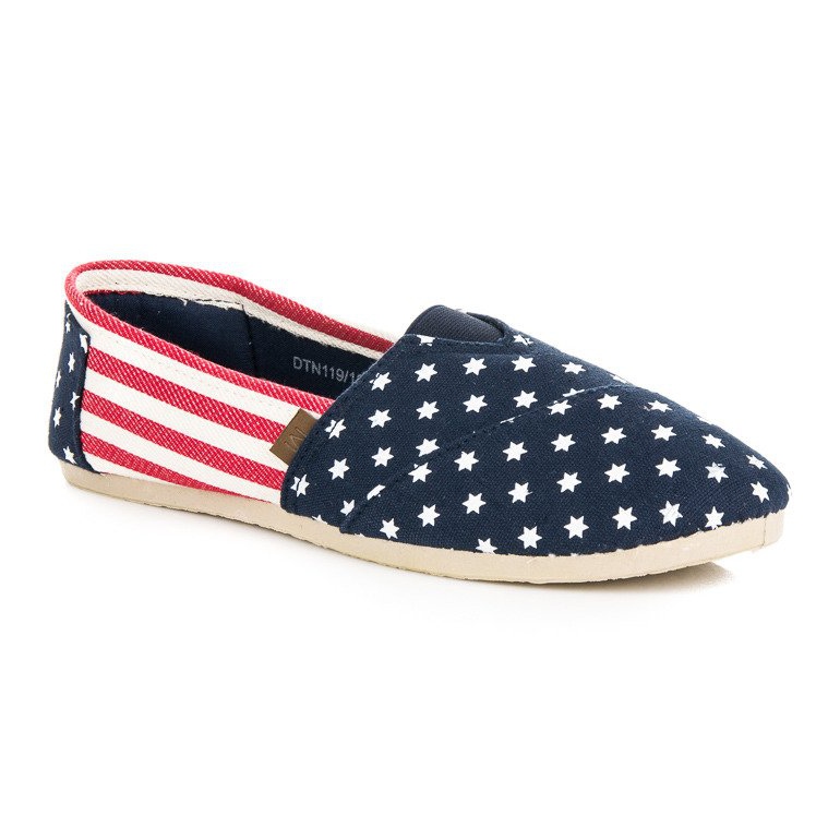 McKey Elegantna tekstilna obuća plava 1