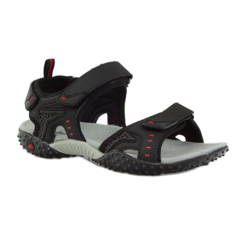 American Club Sandale s američkim kožnim umetkom iz 1715. godine crna 1