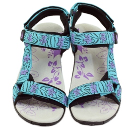 American Club Sandale s američkim kožnim umetkom iz 1717 plava ljubičasta 4