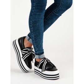 Modne tenisice vices crna 2