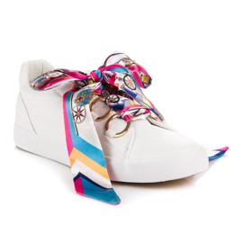 Vices Bijele vezane tenisice poroci bijela 1