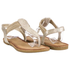 Comer Japanke s elastičnom trakom žuta boja 1