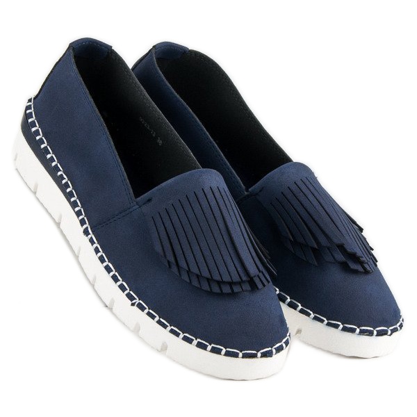 Vices Boho slip-on cipele plava 1