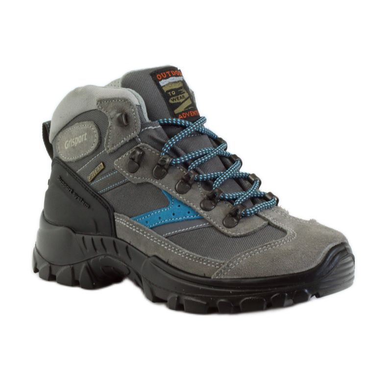 Grisport treking cipele crno plava siva 1