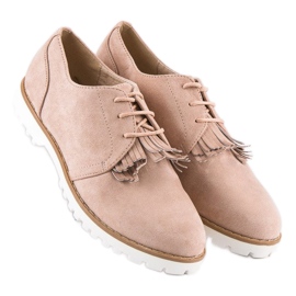 Zavezane boho cipele od antilopa smeđa 1