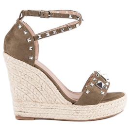 Bestelle Rock espadrile sandale zelena 2