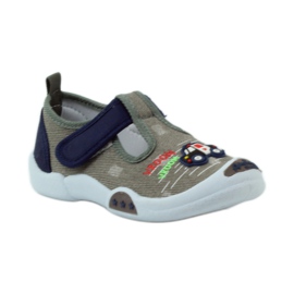 American Club sive dječje tenisice na čičak 105/2018 siva mornarsko plava 1