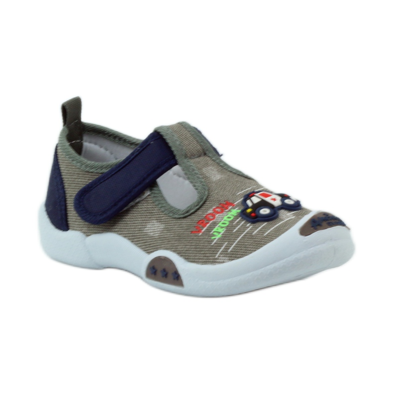 American Club sive dječje tenisice na čičak 105/2018 siva mornarsko plava 1