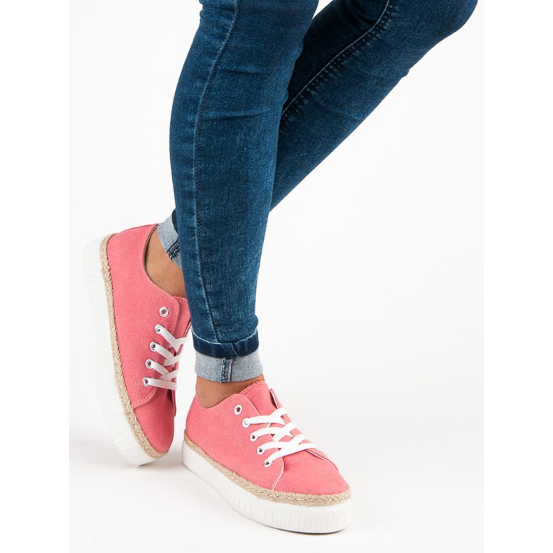 Kylie Vezani puzavci na platformi ružičasta 1