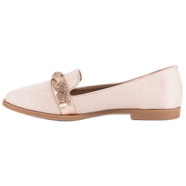 Bestelle Cipele od antilopa s kristalima ružičasta 1
