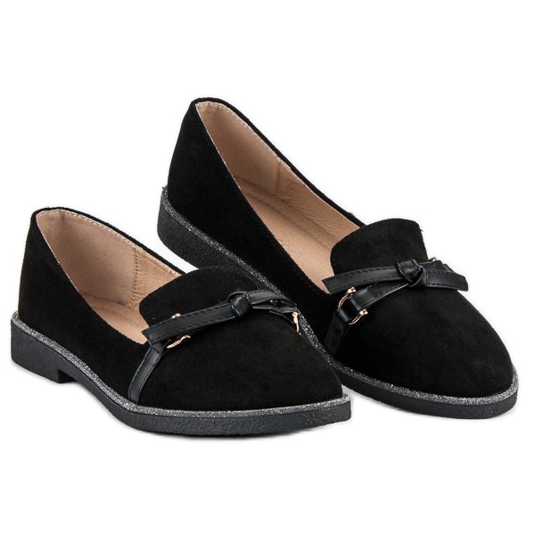 Bestelle Elegantne cipele od antilopa crno 2