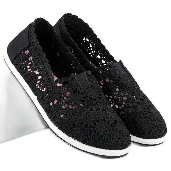 Balerinke od crne čipke crno 1